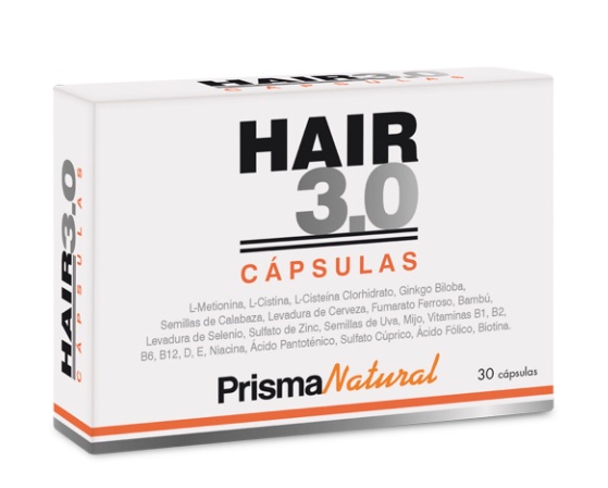 Prisma Natural HAIR 3.0 – capsule impotriva caderii parului – 30 cps